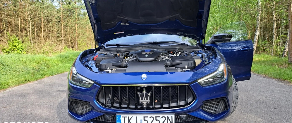 Maserati Ghibli cena 299000 przebieg: 16100, rok produkcji 2021 z Pasłęk małe 742